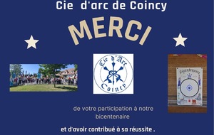 Bicentenaire de la compagnie d'arc de Coincy (10 juillet 2022)